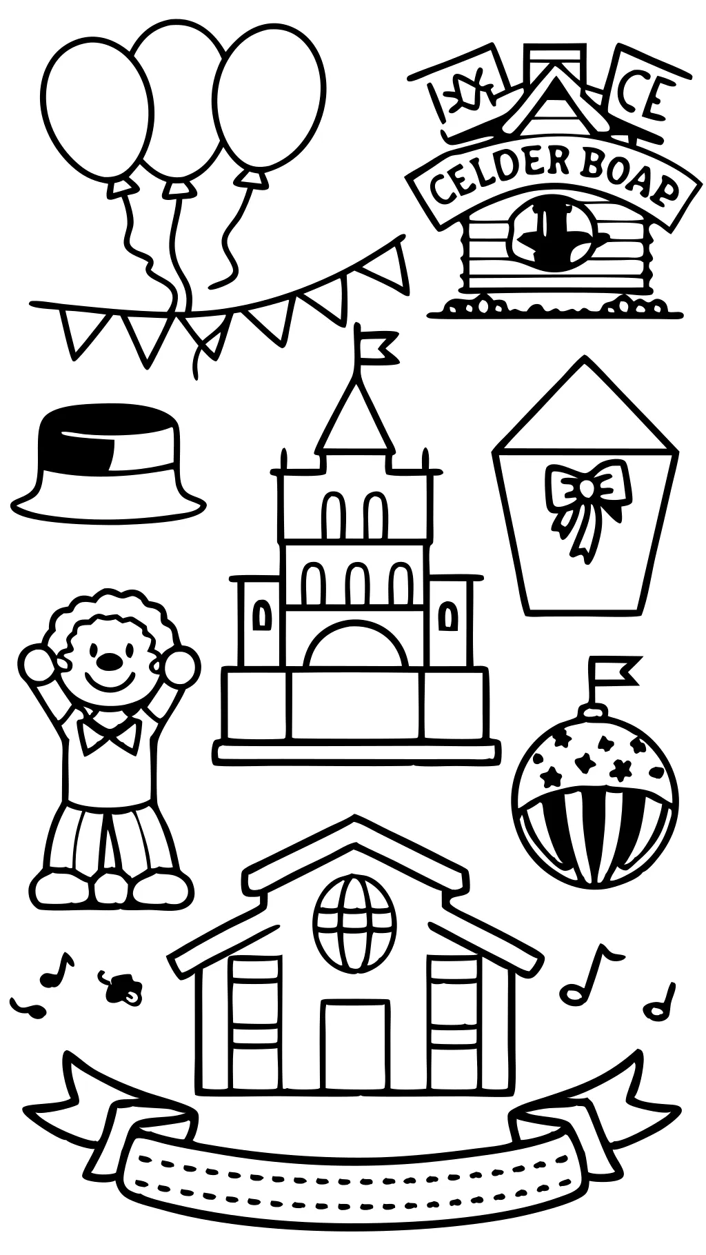 homecoming coloring pages